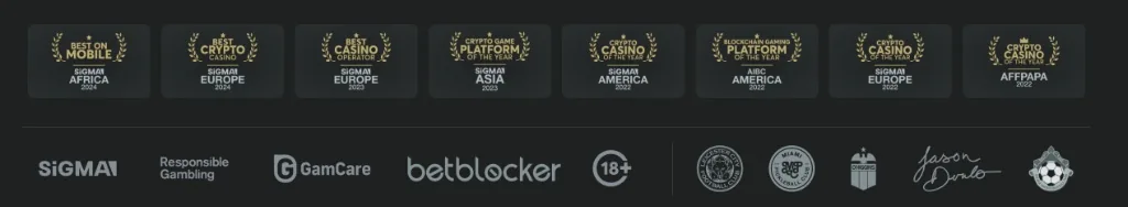 BC Game awards: Best Crypto Casino and Operator of the Year at SiGMA, plus GamCare, BetBlocker and 18+ responsible gambling partners